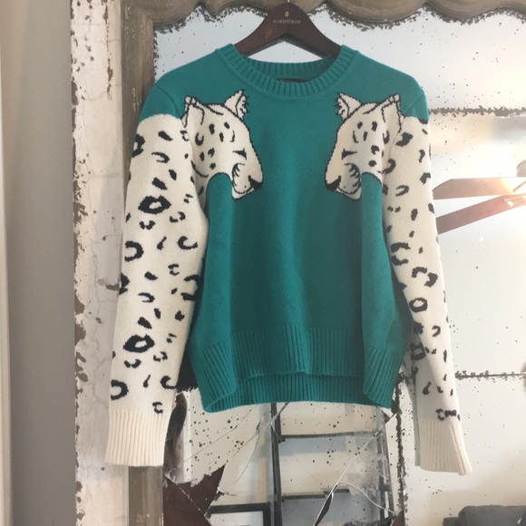 MINKPINK Snow Leopard Sweater - Picture 4 of 5